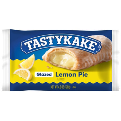 Tastykake Glazed Lemon Pie Individually Wrapped Snack Pie Fruit Pie - 4.5 Oz - Image 3