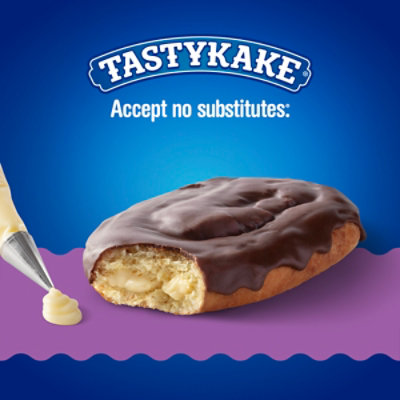 Tastykake Boston Creme Honey Bun Creme Filled and Chocolate Iced Individually Wrapped Pastry - 5 Oz - Image 7