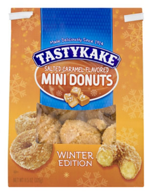 Tastykake Seasonal Selects Salted Caramel Flavored Mini Donuts Bag - 11.5 Oz - Image 2