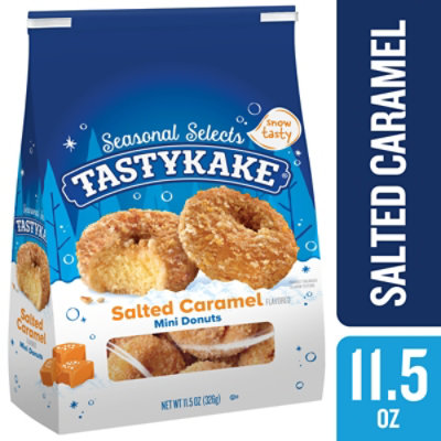 Tastykake Seasonal Selects Salted Caramel Flavored Mini Donuts Bag - 11.5 Oz - Image 2