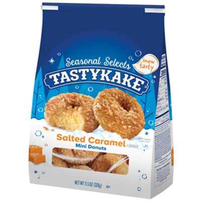 Tastykake Seasonal Selects Salted Caramel Flavored Mini Donuts Bag - 11.5 Oz - Image 3