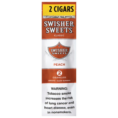 Swisher Swt Cgrlo Peach - 2 Package - Image 2