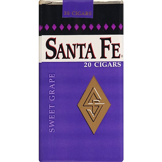 Santa Fe Cigar Filter Grape - 20 Count