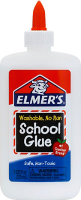 Elmers School Glue Washable No Run - 7.62 Fl. Oz. - Image 2