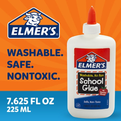 Elmers School Glue Washable No Run - 7.62 Fl. Oz. - Image 3