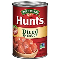 Hunts Tomatoes Diced In Sauce - 14.5 Oz - Image 1