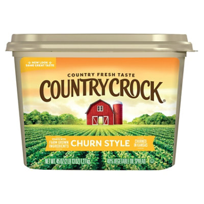 Country Crock Churn Style Buttery Spread - 45 Oz - Image 1