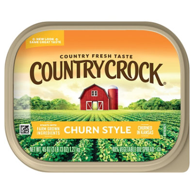 Country Crock Churn Style Buttery Spread - 45 Oz - Image 5