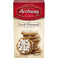 Archway Homestyle Classics Cookies Soft Iced Oatmeal - 9.25 Oz - Image 2