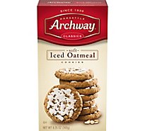 Archway Homestyle Classics Cookies Soft Iced Oatmeal - 9.25 Oz