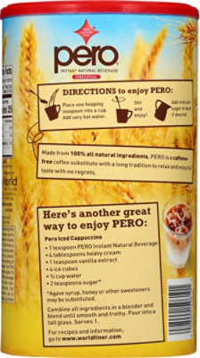 Pero Natural Beverage Instant Caffeine Free Original - 7 Oz - Image 5