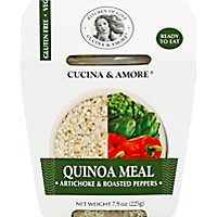 Cucina & Amore Quinoa Meal Artichoke & Roasted Peppers Box - 7.9 Oz - Image 2