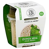 Cucina & Amore Quinoa Meal Basil Pesto Box - 7.9 Oz - Image 1