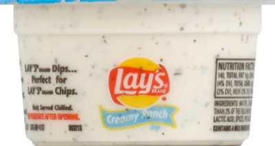 Lays Dip Creamy Ranch Jar - 3.7 Oz - Image 2