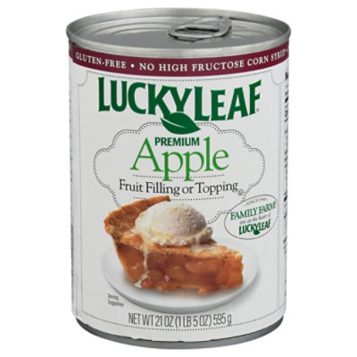 Lucky Leaf Fruit Filling & Topping Premium Apple - 21 Oz - Image 3