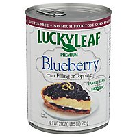Lucky Leaf Fruit Filling & Topping Premium Blueberry - 21 Oz - Image 2
