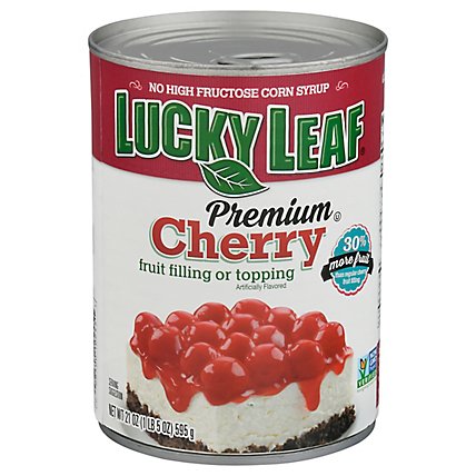 Lucky Leaf Fruit Filling & Topping Premium Cherry - 21 Oz - Image 1
