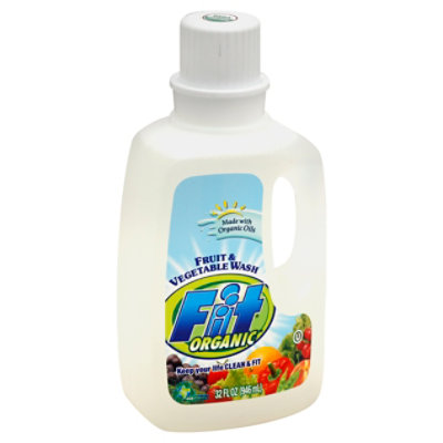Fit Organic Fruit & Vegetable Wash Soaker, 32 oz (Case of 2)