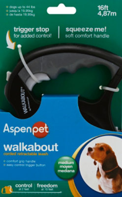 Walkabout dog shops leash