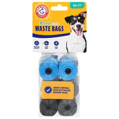 ARM & HAMMER Waste Bag Refill Odor Control With Baking Soda Bag - 90 Count - Image 2