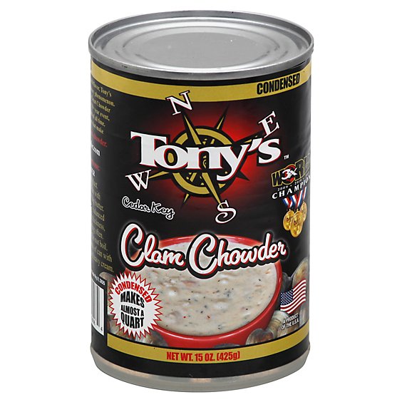 Tonys Cedar Key Chowder Clam - 15 Oz