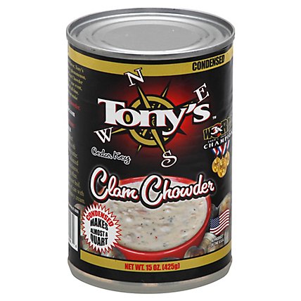 Tonys Cedar Key Chowder Clam - 15 Oz - Image 1