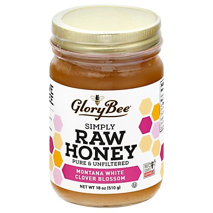 GloryBee Honey Montana White - 18 Oz - Image 1