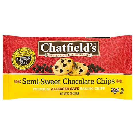 Chatfields Chocolate Chips Semi-Sweet - 10 Oz