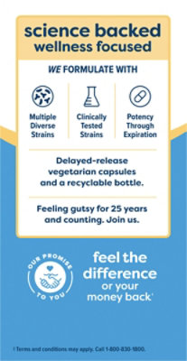 ReNew Life Ultimate Flora Probiotic Supplement Vegetable Capsules Extra Care - 30 Count - Image 7