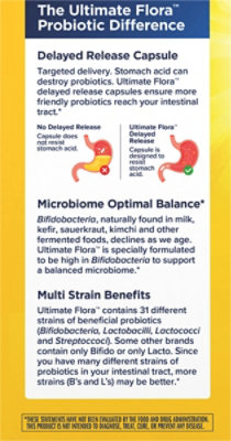 ReNew Life Ultimate Flora Probiotic Supplement Vegetable Capsules Extra Care - 30 Count - Image 3