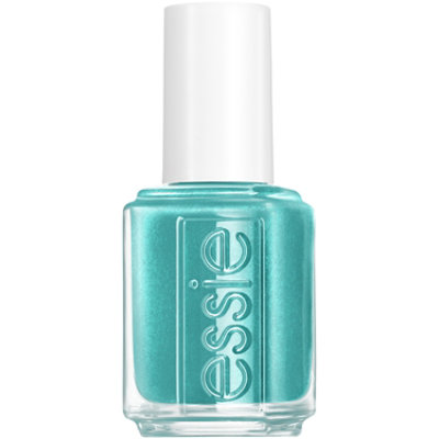 Essie 8 Free Vegan Teal Shimmer Main Attraction Salon Quality Nail Polish - 0.46 Oz - Image 1