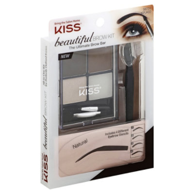 Kiss Ever EZ Beautiful Brow Kit – Alles Für Perfekt Geformte Augenbrauen
