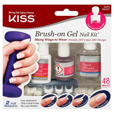 Kiss Kiss Brush-On Gel Kit - Each - Image 3