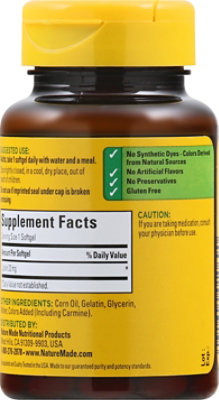 Nature Made Lutein 20mg Softgels - 30 Count - Image 5