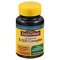 Nature Made Balanced B-100 Time Release Tablets - 60 Count - Image 3