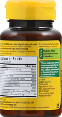 Nature Made Balanced B-100 Time Release Tablets - 60 Count - Safeway