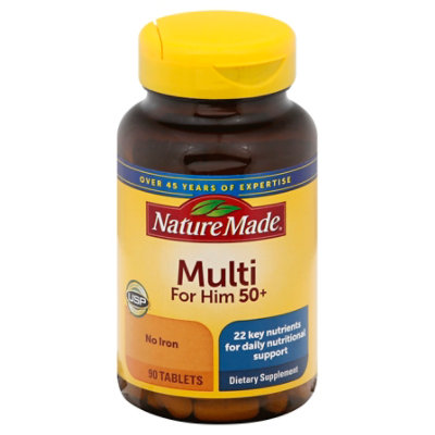 Nature Made Essential Man 50 Vitamins - 90 Count