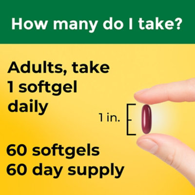 Nature Made Dietary Supplement Softgels Minerals Magnesium Hihg Potency 400 mg - 60 Count - Image 2