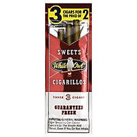 White Owl Cigarillo Sweet Fat Free - 3 Count - Image 1