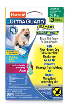 Hartz UltraGuard Plus Flea & Tick Prevention For Dogs & Puppies