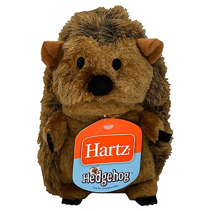 Hartz Dog Toy Hedgehog - Each - Image 1