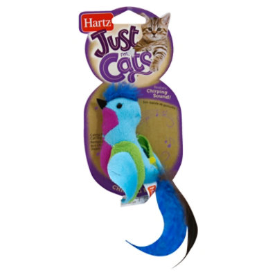 chirping cat toy