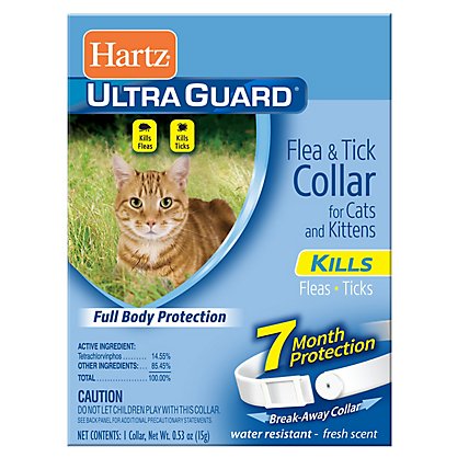 Hartz Mountain Cat Flea Collar White - Each - Image 2