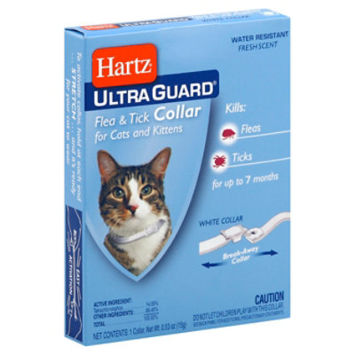 Hartz Mountain Cat Flea Collar White - Each - Image 1