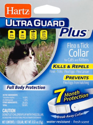 can i use hartz ultraguard for dogs on cats