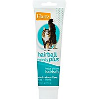 Hartz Hairball Remedy Plus For Cats Natural Salmon Tube - 2.5 Oz - Image 2