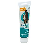 Hartz Hairball Remedy Plus For Cats Natural Salmon Tube - 2.5 Oz