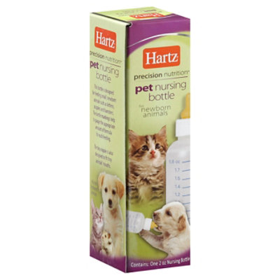 Hartz Precision Nutrition Pet Nursing Bottle For Newborn Animals 2 Oz Box - Each