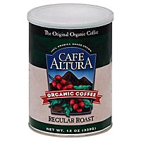 Cafe Altura Coffee Organic Regular Roast - 12 Oz - Image 1