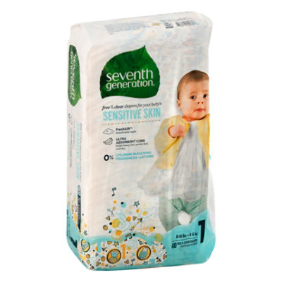 Seven Generation Diapers Stage 1 - 40 Count